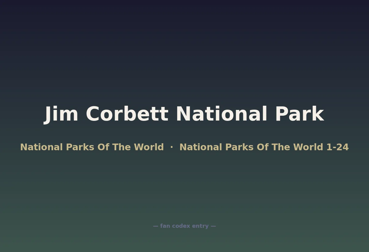 Jim Corbett National Park