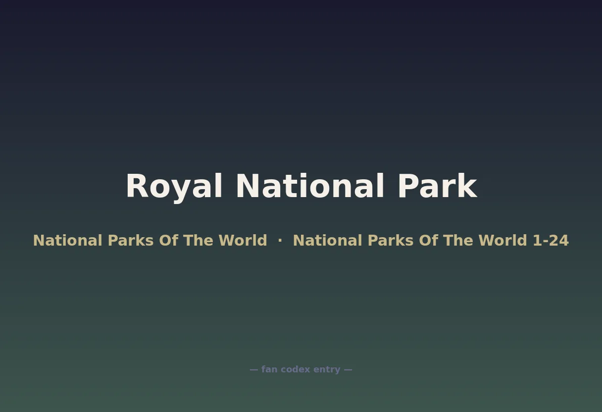 Royal National Park