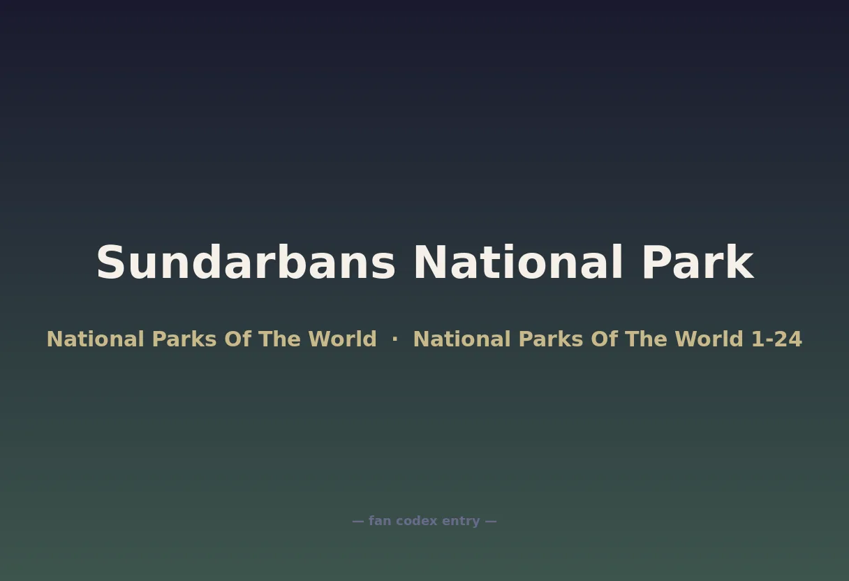 Sundarbans National Park