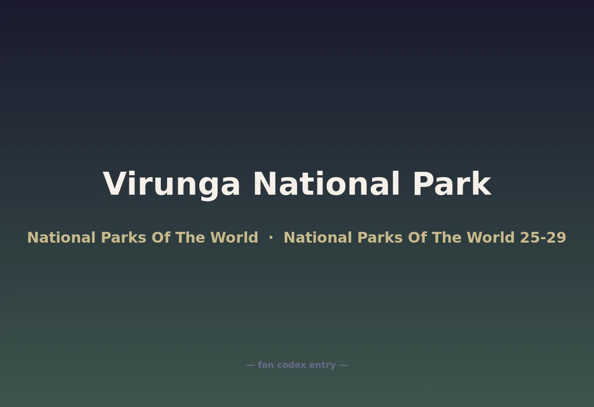Virunga National Park